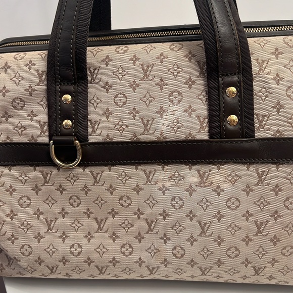 Louis Vuitton Light Tan Brown LV Josephine MG Canvas Handbag - Picture 17 of 17